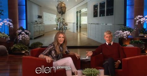 celine dion shoe closet ellen|does Celine Dion own shoes.